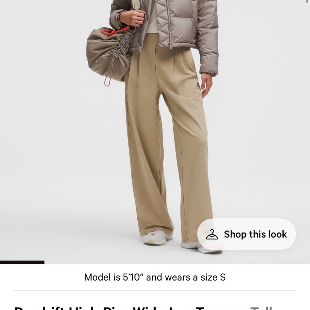 Lululemon Athletica Tan Boot Cut Pants